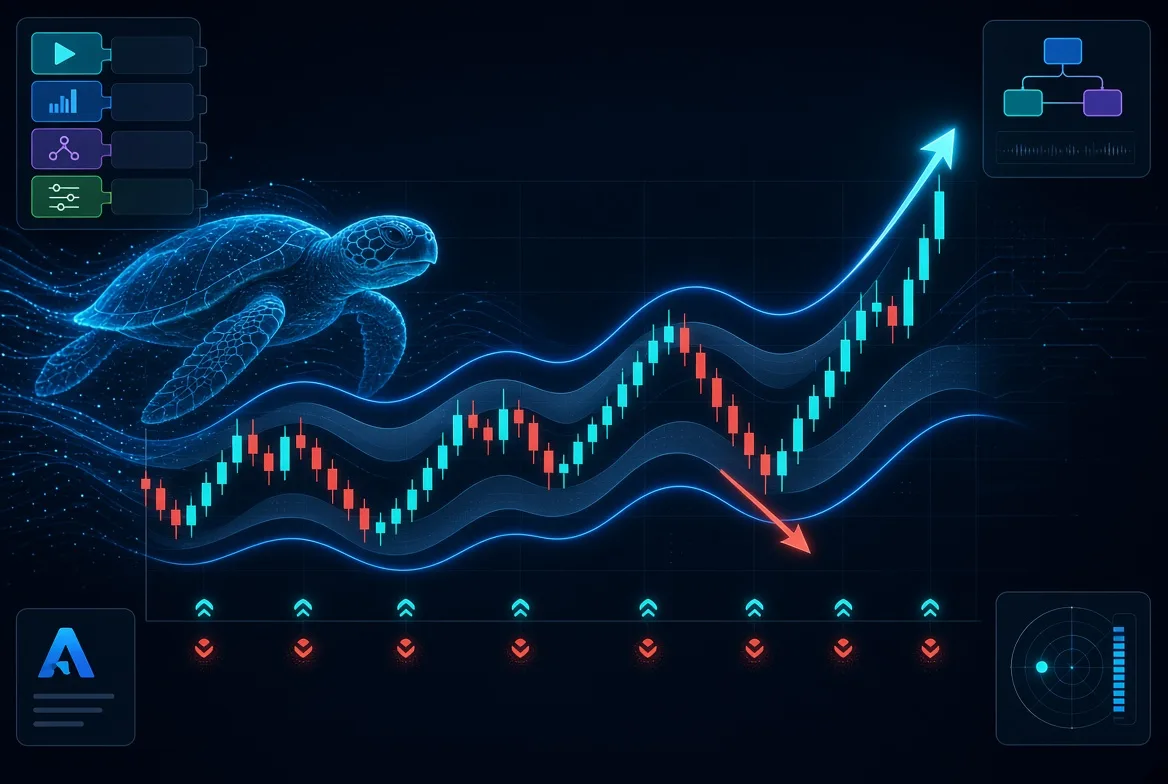 Turtle Trading Strategy: How to Build It in Arrow Algo